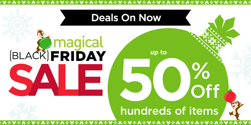 disneystore's tweet photo. Save up to 50% on hundreds of items! Shop our Magical Friday Sale: https://t.co/r4iiHuS5PP https://t.co/yrgtDWntHW
