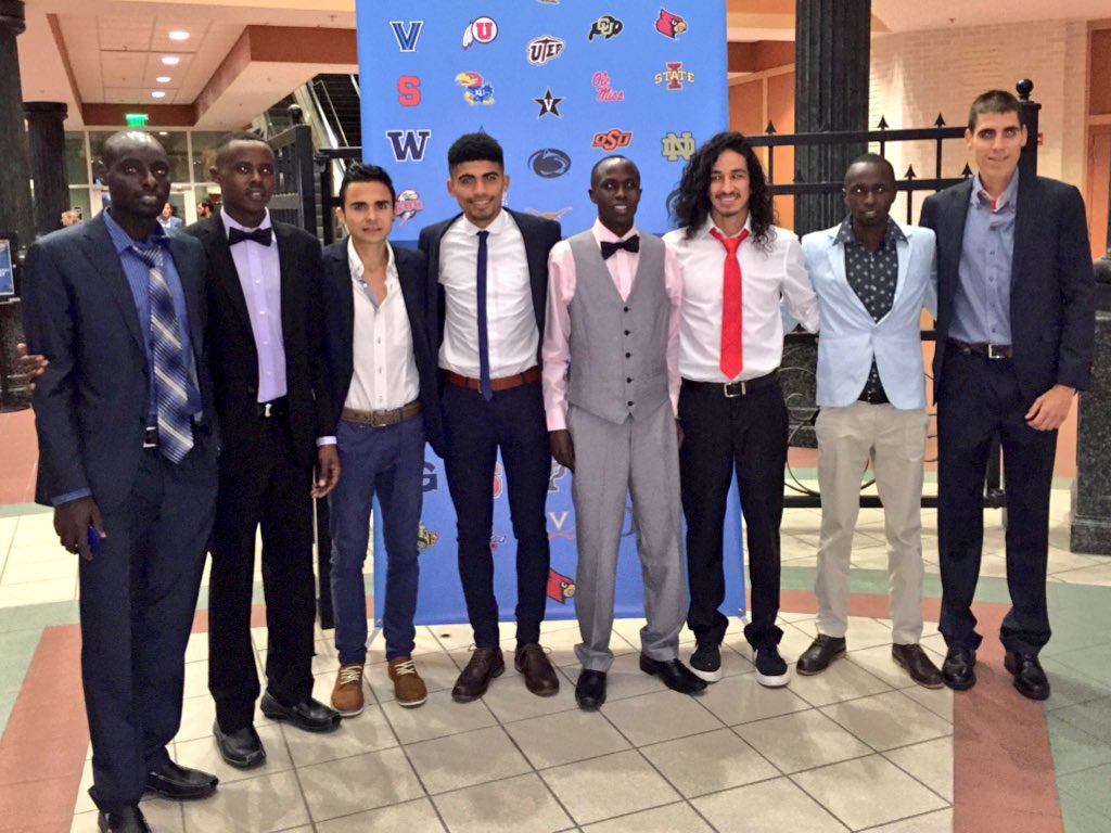 EKU_XCTF's tweet image. Let's play 'who was the best dressed Colonel' at tonight's banquet. Our vote goes to @Erikslim! That white jacket!