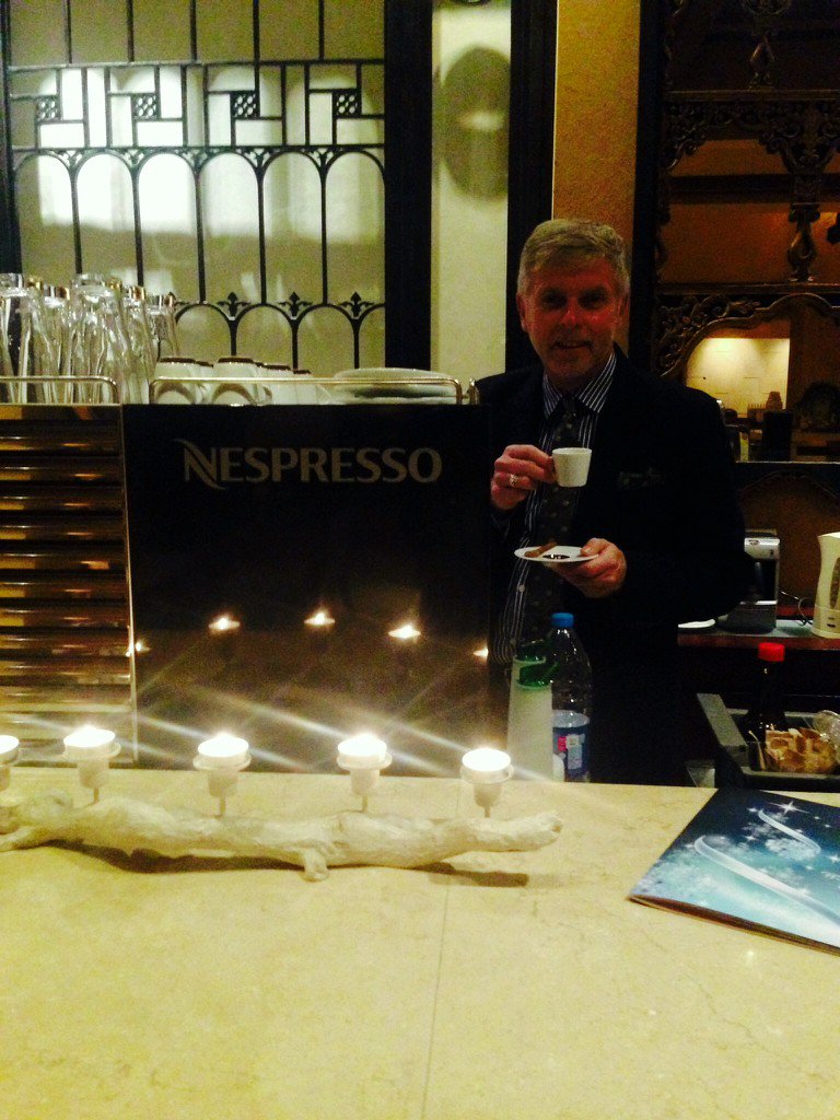 416dodoma's tweet photo. #nespresso #MyJordanJourney Enjoying a Nespresso at the Kempinski Ishtar Dead Sea Hotel!  Nespresso, what else! https://t.co/mnoe2s09jS