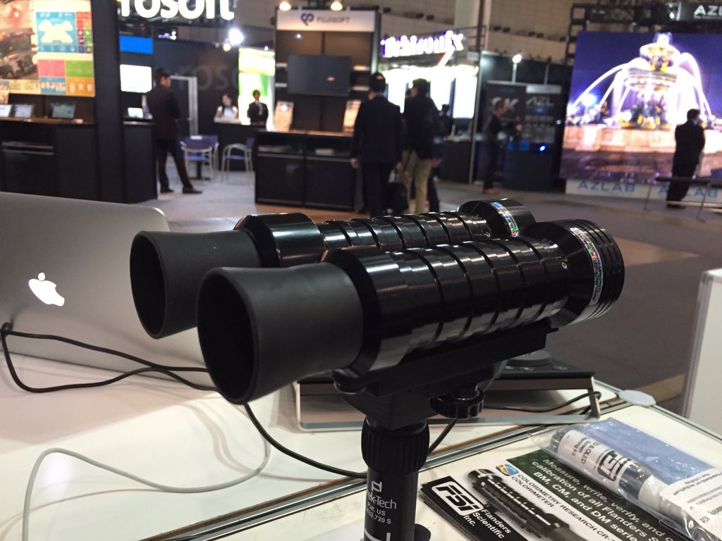 FSImonitors's tweet photo. At #InterBEE? Want to talk calibration? We have the @ColorimetryInc CR250 &amp; CR100 on display along w/ our monitors. https://t.co/jopDTUOy73