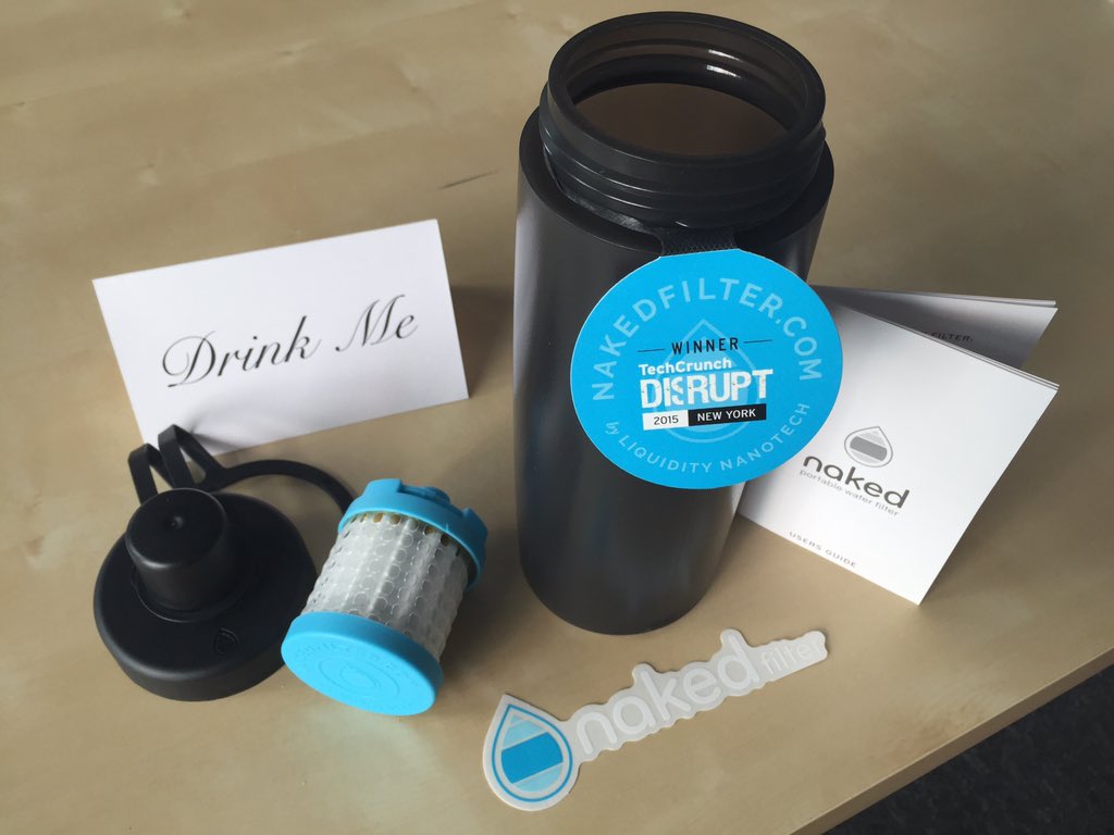 Just scored my prototype #NakedFilter for my Costa Rica rainforest adventures. Thank you 4 clean water <a href="/NakedFilter/">Naked Filter</a>!