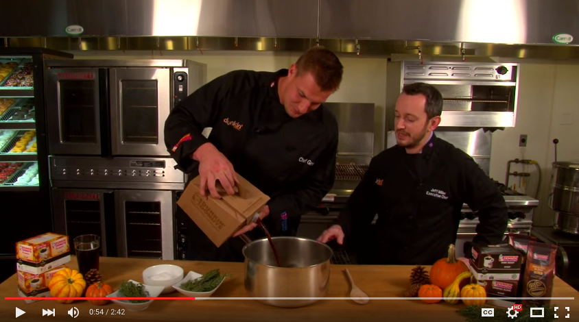 MetroBOS's tweet photo. Chef @RobGronkowski in #Dunksgiving ad: "My cooking skills are off the charts." https://t.co/uern9jQ0ho https://t.co/EMjDY96TFT