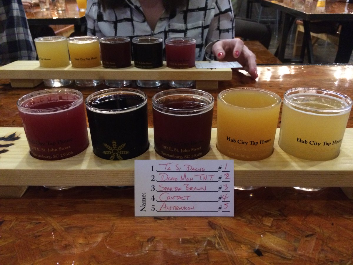 BravesB_'s tweet photo. Y’all if you find yourself in @SpartanburgCity do yourself a favor and check out #HubCityTaphouse. https://t.co/35KDaDuWKH