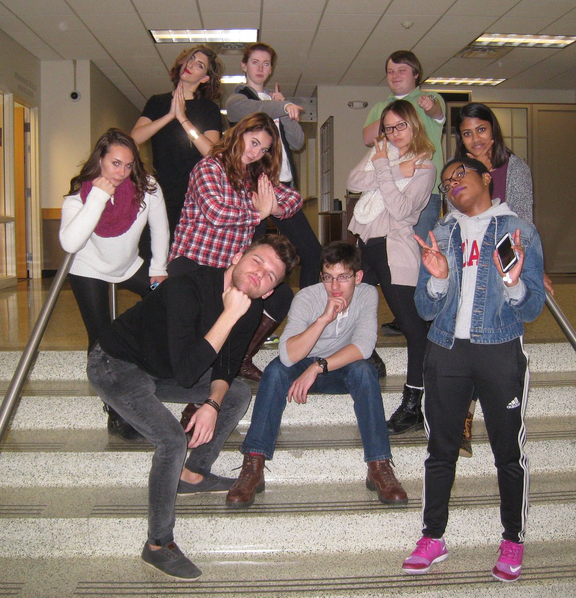 JadeJaker's tweet photo. Look at this awesome IU delegation for our conference! #RHAatIU #IURHA #IndianaUniversity #GLACURH2015 #GLACURH2k15 https://t.co/CslzJPuVpj
