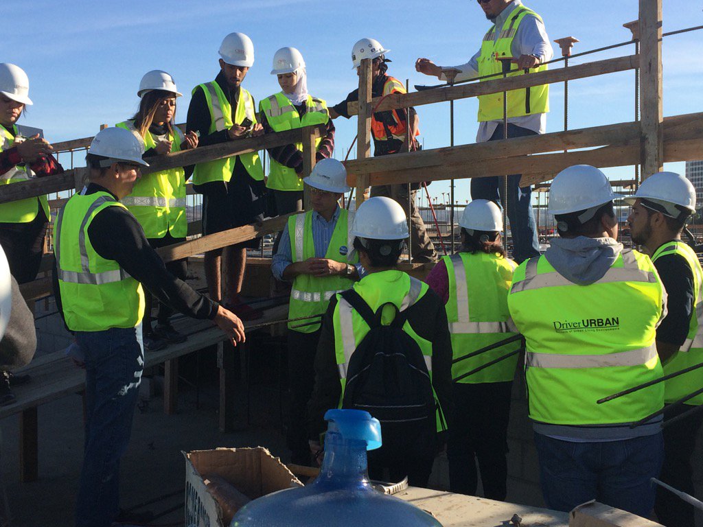 blsenes's tweet photo. Great C.W. Driver Companies job walk with an architecture class from OCC yesterday.  Thanks Driver Urban! https://t.co/QcpyosdmaN