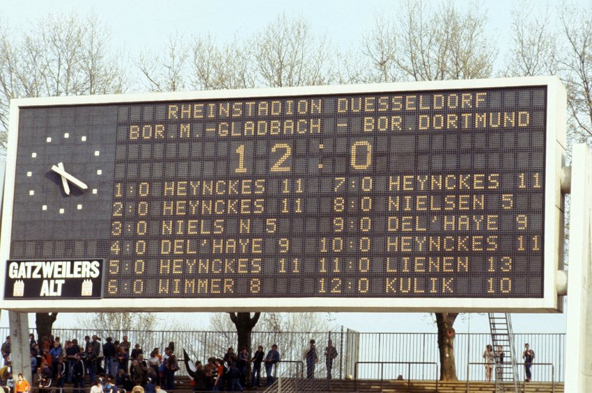 Borussia Monchengladbach v Borussia Dortmund, 29 April 1978, 12:0 (6:0). [imago] cdn2.spiegel.de/images/image-7…
