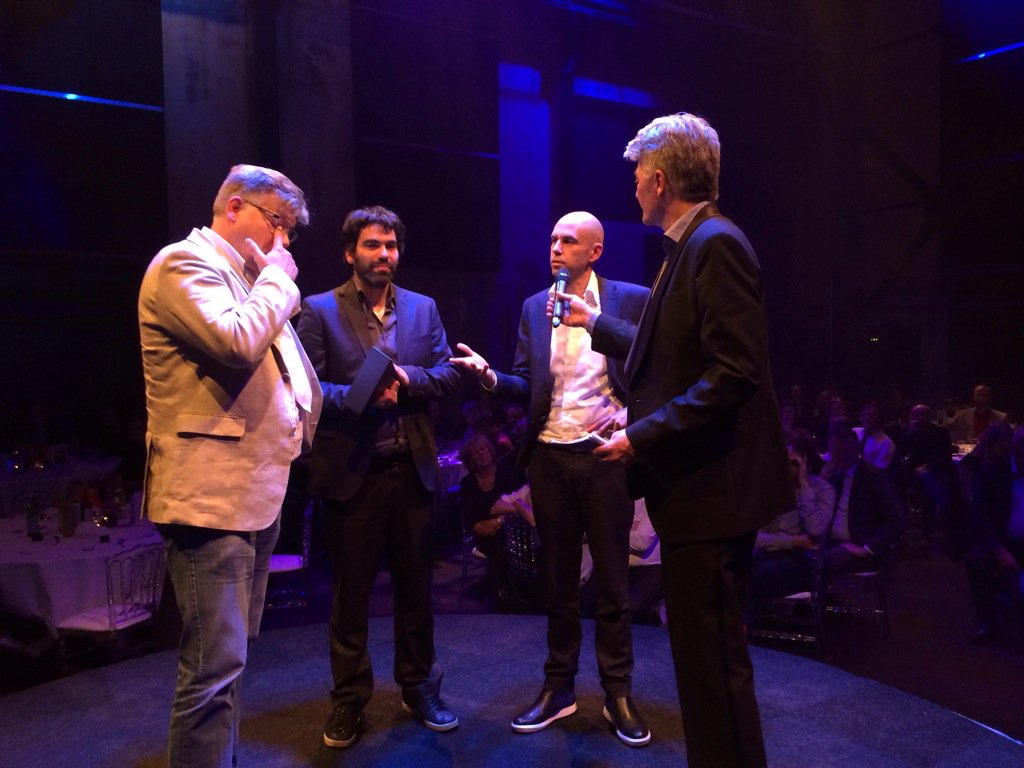 deArchitectNL's tweet image. #ARC15 Detail Award winnaars zijn blij! En vlgns de gebiedsontwikkelaar maken de vleermuizen er al volop gebruik van