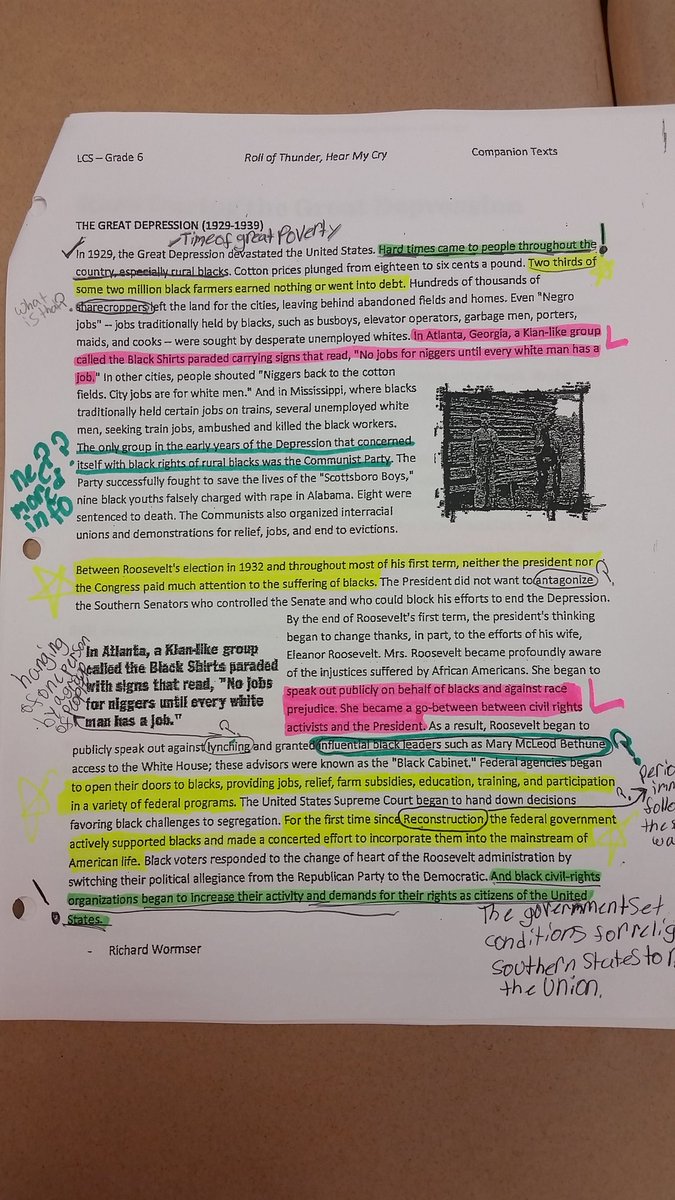 MrsLymanJPCase's tweet image. 7th working on annotation skills as a class &amp;amp; w/ partners #thinkingnotes #readingisthinking