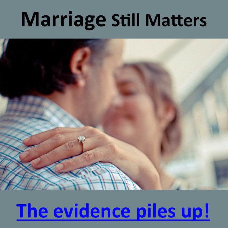 GetNoiZ's tweet photo. MARRIAGE STILL MATTERS!
The Evidence Piles Up:
https://t.co/eSCMWNiSMH
#WCFIX #TheFamily #Marriage #LDS https://t.co/iZ8D6WCAN4