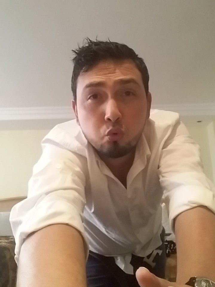 Listo a deskansar en el hotel visitando el DF
