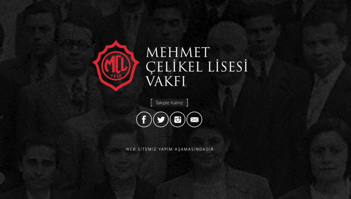 Mehmet Çelikel Lisesi Vakfı web sitesi çok yakında sizlerle celikelvakfi.com