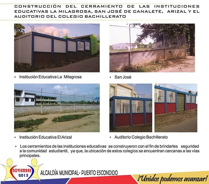 AlcaldiaPto's tweet photo. RENDICIÓN DE CUENTAS 2012 - 2015---PROYECTOS EJECUTADOS
@camilootorres #UnidosPodemosAvanzar #PuertoEscondido https://t.co/cToEKHJgWc
