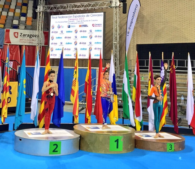 JesusCarballo__'s tweet photo. Enhorabuena a los medallistas de la jornada de hoy en #RFEG_GR_ZARAGOZA2015 Mañana continuamos con la competición. https://t.co/nydpJastNH