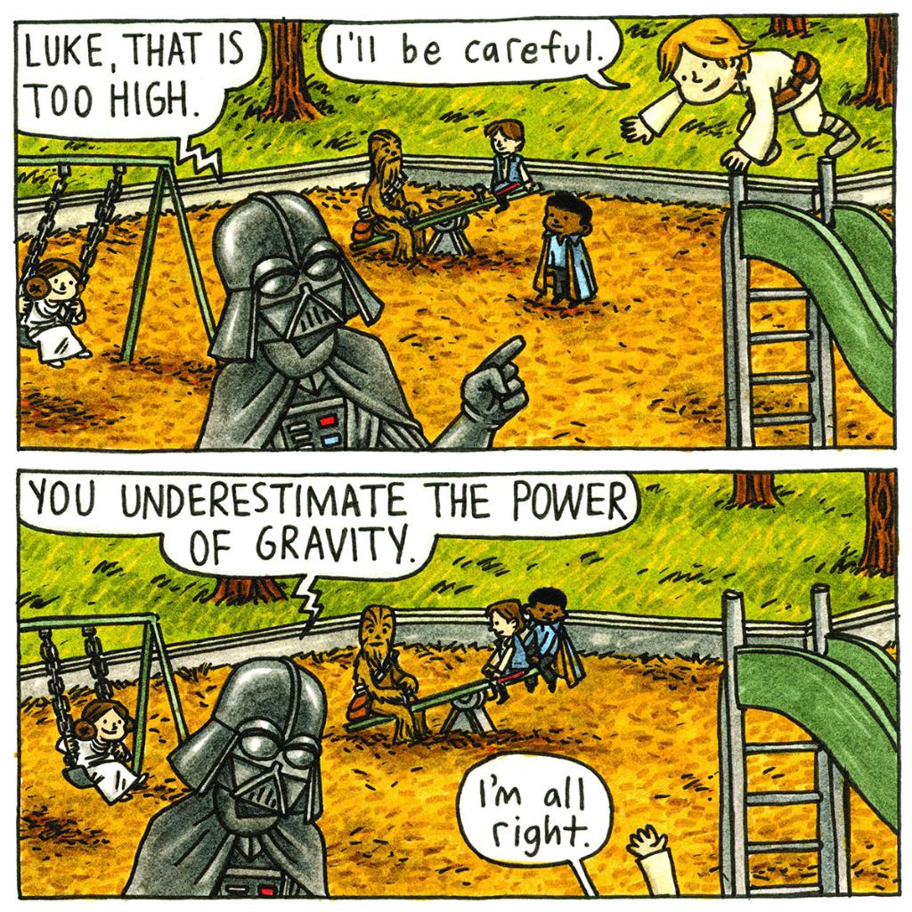 AmazonUK's tweet photo. Fatherhood by Darth Vader... https://t.co/ByZcp1lBnT #StarWars https://t.co/4u08D32Zek