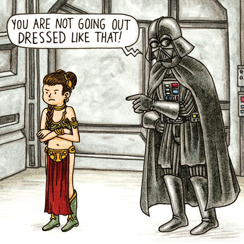 AmazonUK's tweet photo. Fatherhood by Darth Vader... https://t.co/ByZcp1lBnT #StarWars https://t.co/4u08D32Zek