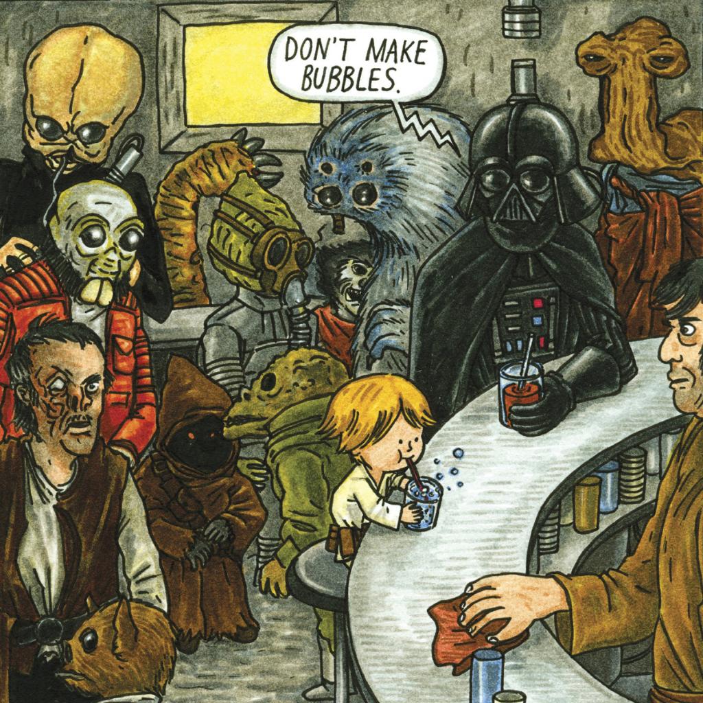 AmazonUK's tweet photo. Fatherhood by Darth Vader... https://t.co/ByZcp1lBnT #StarWars https://t.co/4u08D32Zek