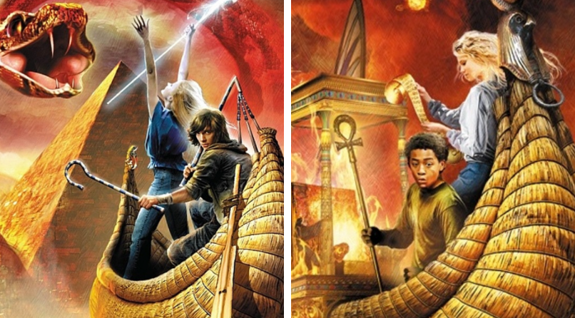 goodreads's tweet photo. Rick Riordan cheers end of book covers that 'whitewash' his black hero https://t.co/1DqYUOZqZn https://t.co/r8HzRj2GQc
