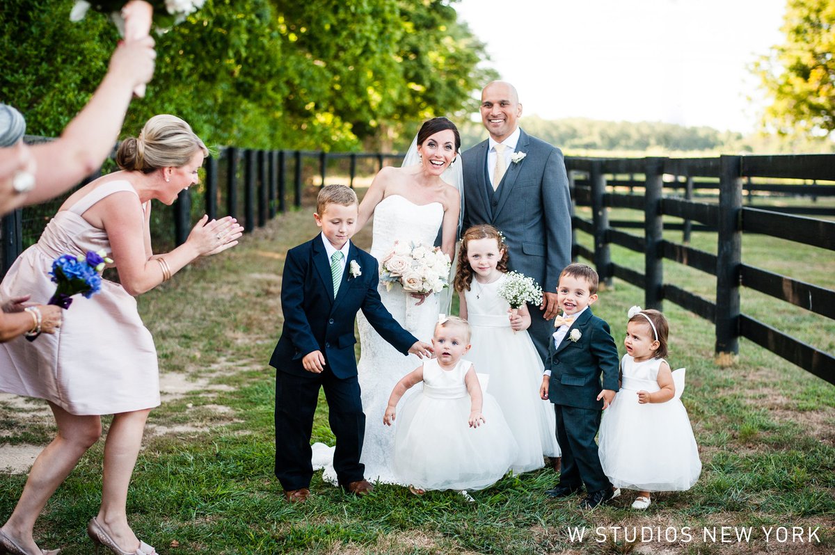 When behind the scenes is cuter than the photo itself! <a href="/mcv6025/">MarthaClaraVineyards</a> #flowergirl #ringbearer bit.ly/1l8aLyO
