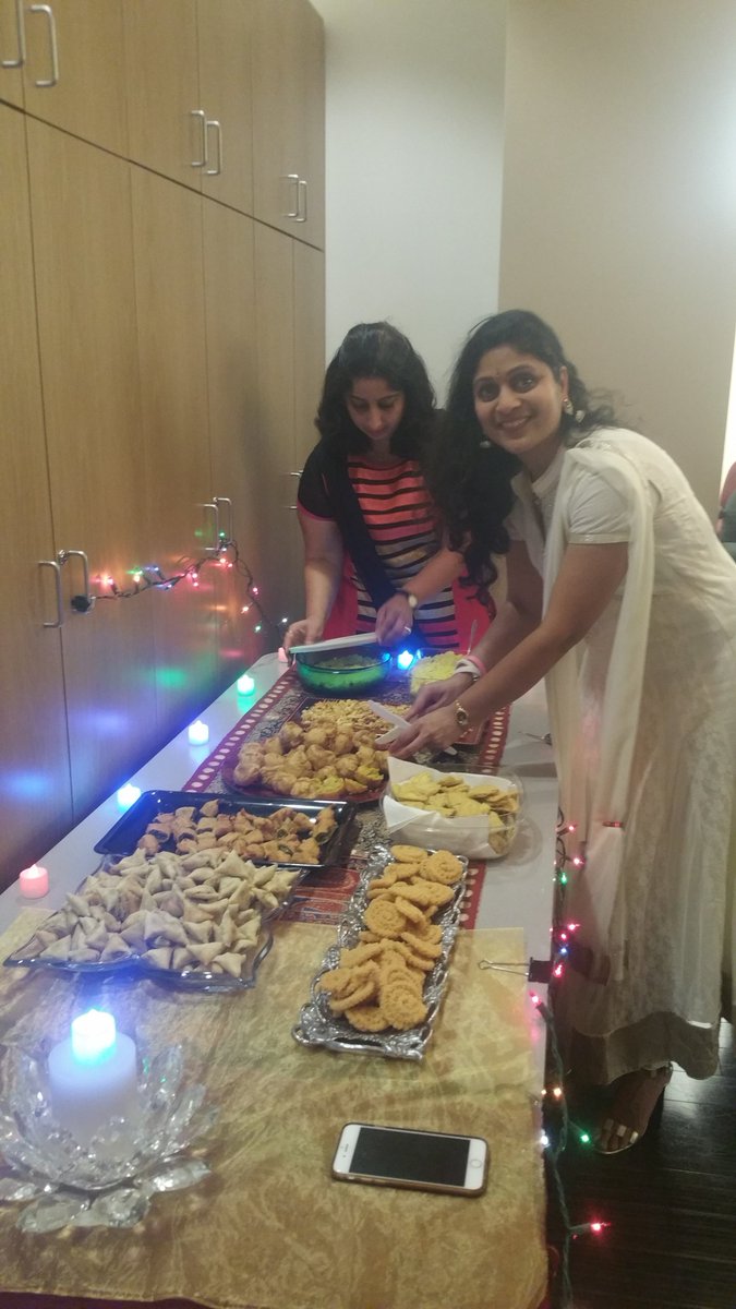 sabasoftware's tweet photo. Taking over Saba HQ today with Diwali festivities! So many beautiful colors &amp; delicious treats #HappyDiwali https://t.co/LAY7pwywx7