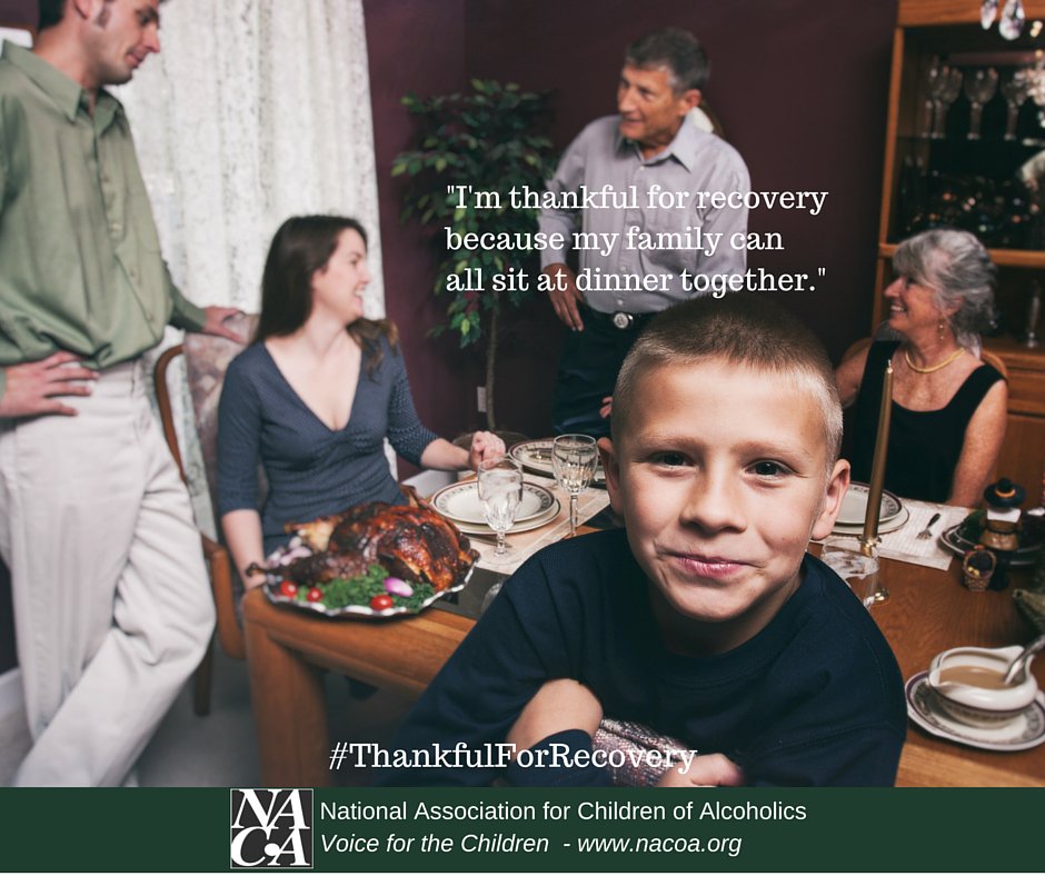 NACoA_USA's tweet photo. Tell us why you're #ThankfulForRecovery! #Recovery #FamilyRecovery #Hope https://t.co/ubgaXzgr8o
