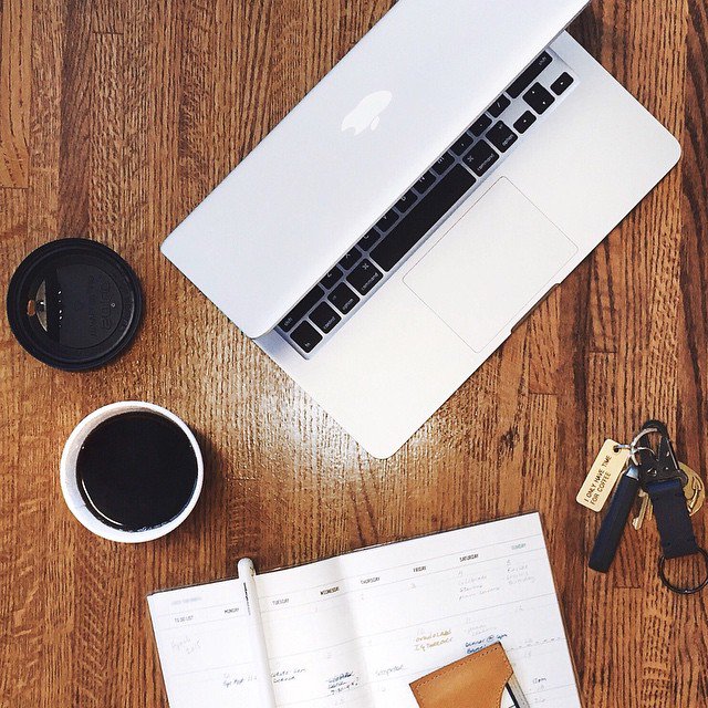 TrueNCoffee's tweet photo. Our tabletop, your laptop. Together, they just work. https://t.co/b6QDnDj179