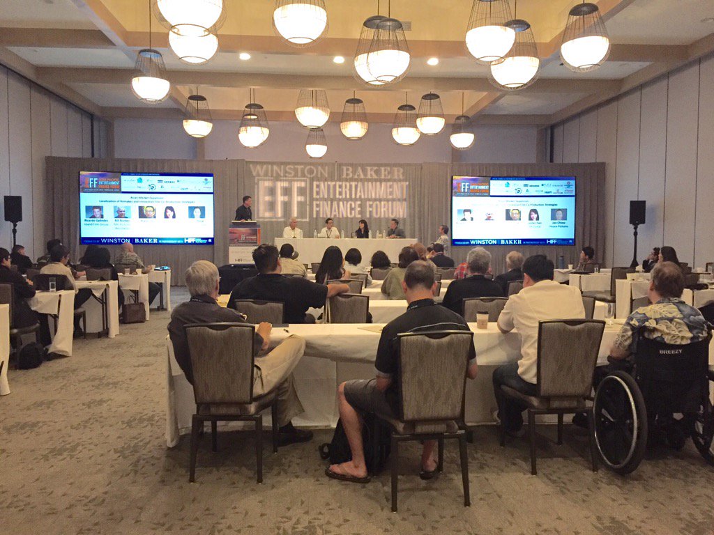 WinstonBaker's tweet photo. Great turnout for our inaugural Asia Pacific Entertainment Finance Forum! #APEFF @HIFF https://t.co/XvUCVN17rW