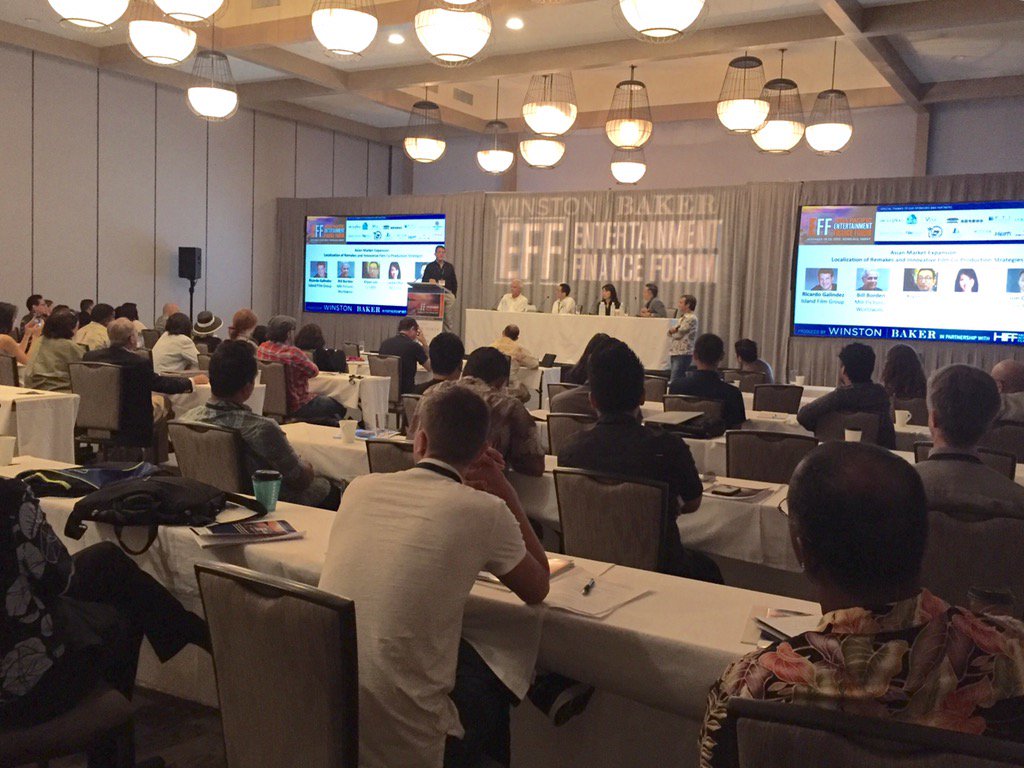 WinstonBaker's tweet photo. Great turnout for our inaugural Asia Pacific Entertainment Finance Forum! #APEFF @HIFF https://t.co/XvUCVN17rW