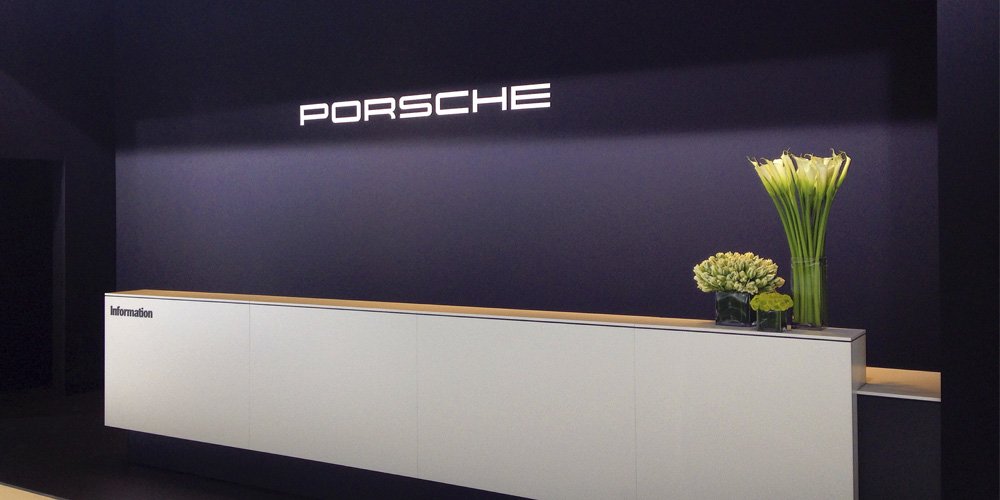 Clean modern lines all around! #LAAutoShow #Porsche