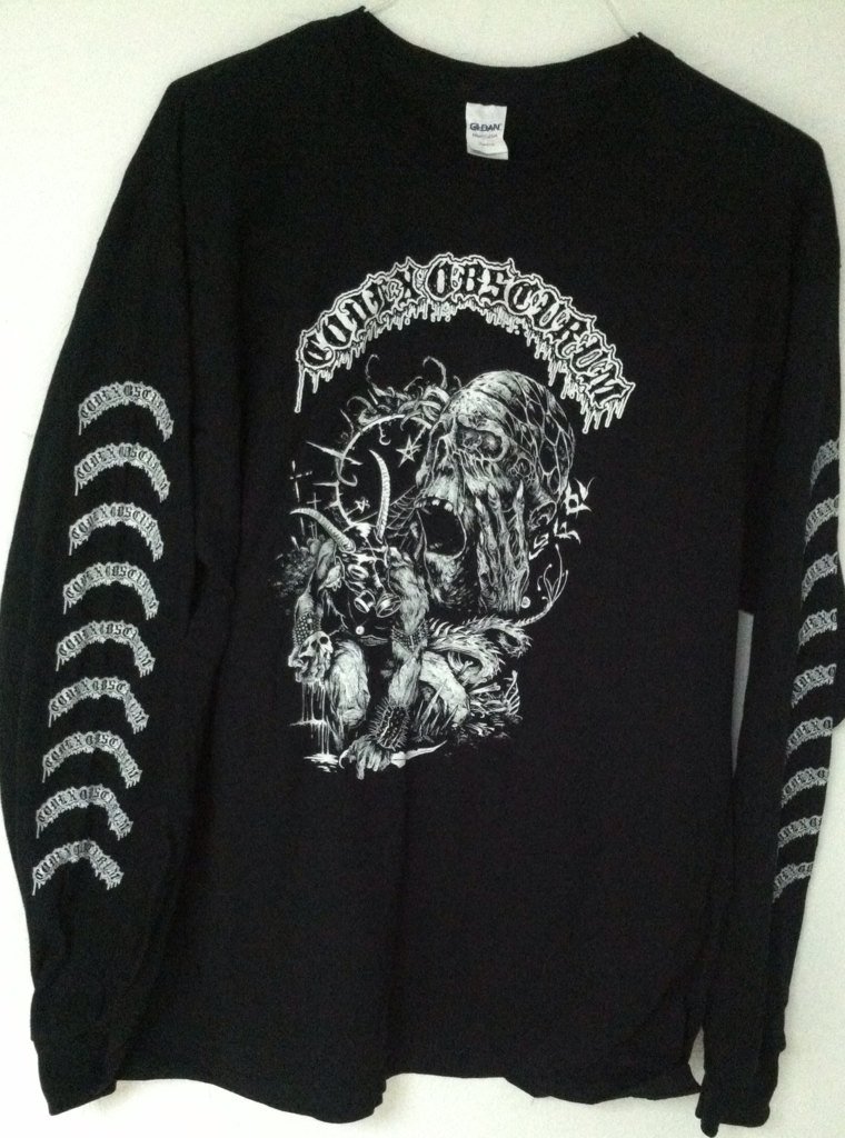 CodexObscurum's tweet photo. Putting in the order for these longsleeves tomorrow. This is your last chance to get one. https://t.co/aszSVImiey https://t.co/CpmEMHNlvB
