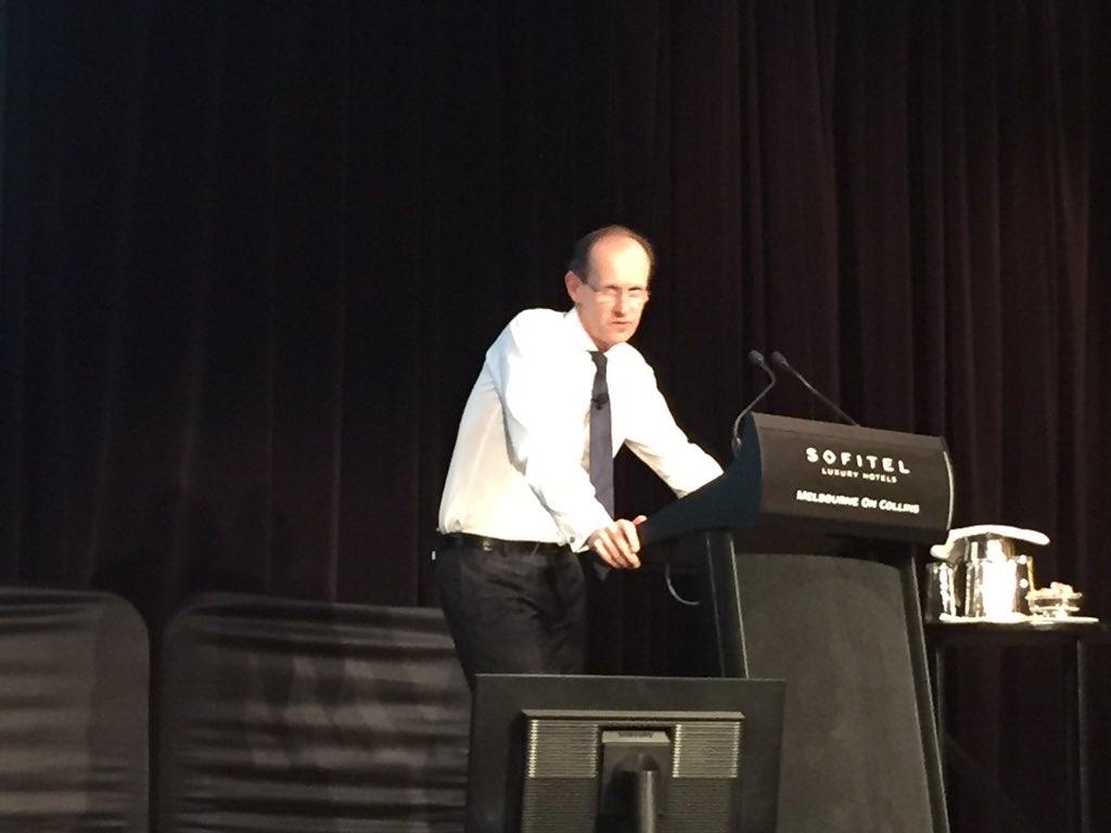 Building a simpler, faster bank - great hearing from <a href="/ANZ_AU/">ANZ Australia</a> @ElliottShayne #ABNSummit