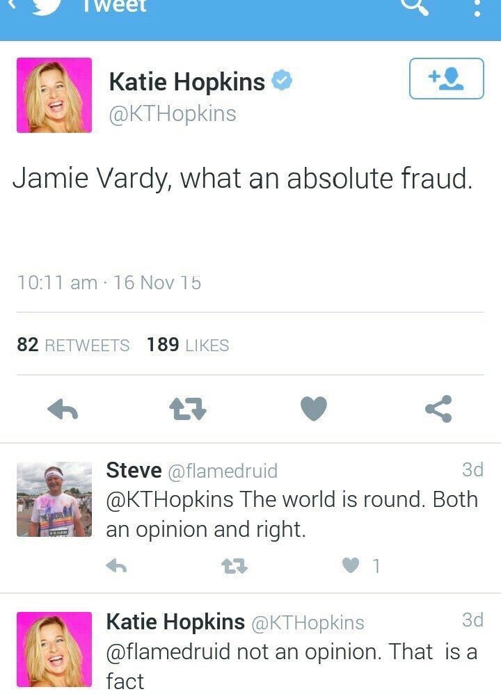 NOT_MOTD's tweet photo. Don't mess with Vardy! https://t.co/SW3V7FFQV6
