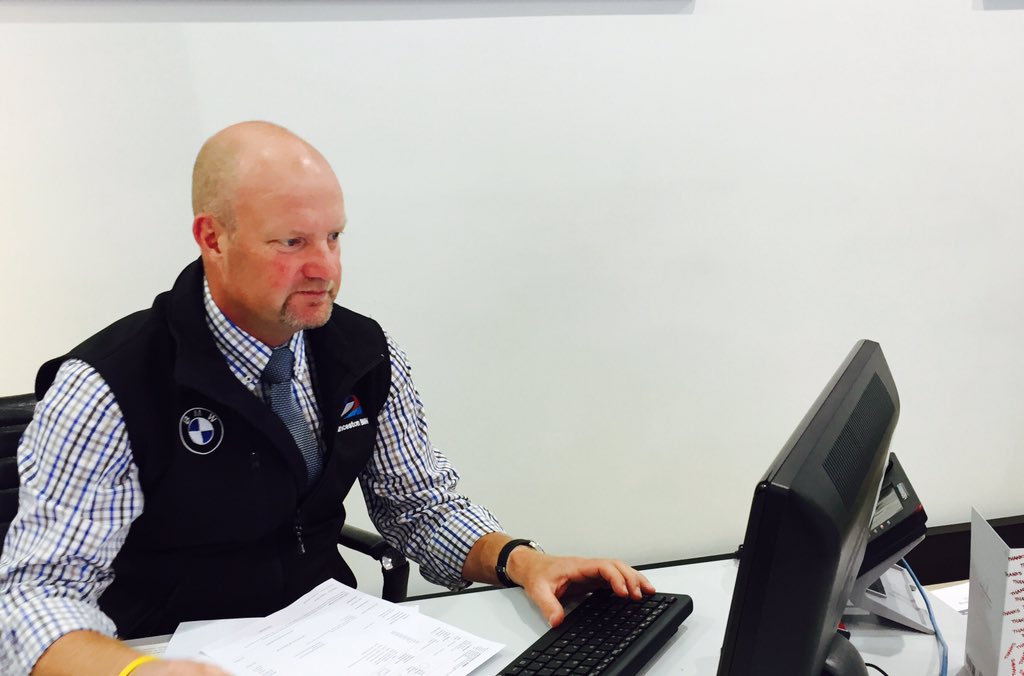 LauncestonBmw's tweet photo. Our New Car Salesman Andrew is getting a customer's new car ready for delivery. https://t.co/Z7D13EOR1q