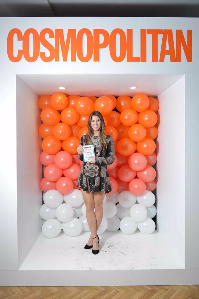 CarlyRowena's tweet image. I WON &amp;amp; owe you guys everything, my followers are the best! #CosmoBlogAwards