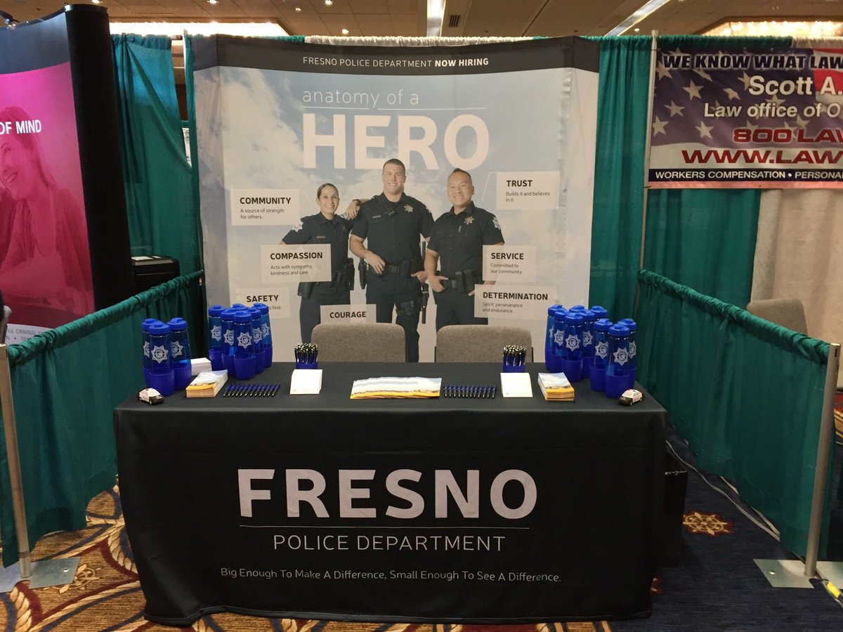 joinFresnoPD's tweet photo. Attending the Porac Law Enforcement Annual Conference of Members in Monterey, CA. Seeking the best candidates!! https://t.co/osCYpX3Hx1