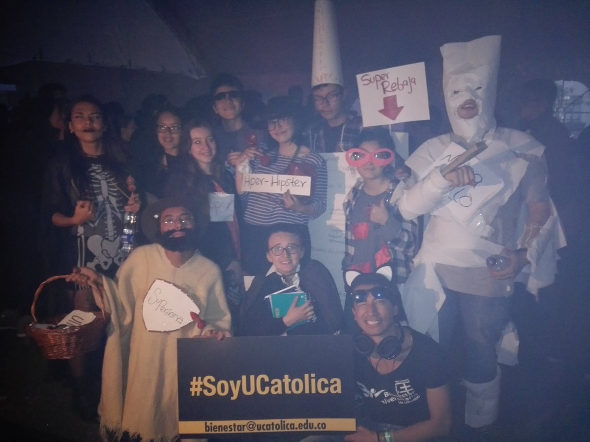 fmontejo's tweet photo. @TatianaLadron @Gato_Inge #gatoinge #Soyucatolica en despedida grupos bienestar @UCatolicaCol https://t.co/I88lyTIxGw