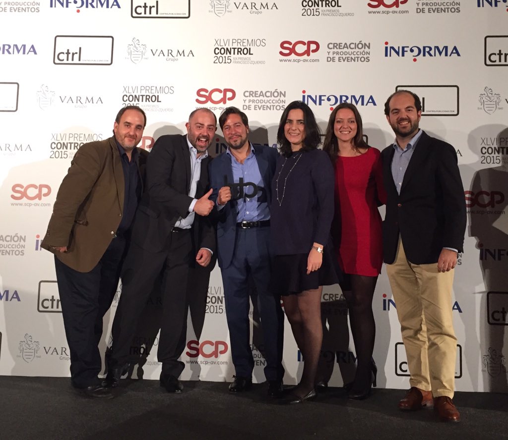 dentsuESP's tweet image. @caratesp premio a la mejor Agencia del Año #premioscontrol @revistactrl  FELICIDADES!!