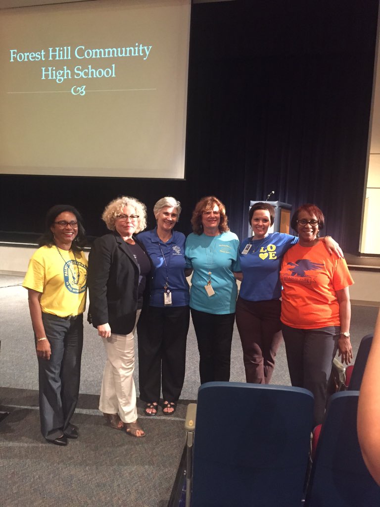 Some of our #ParkerCorridorPrincipals at our #EducationMall...