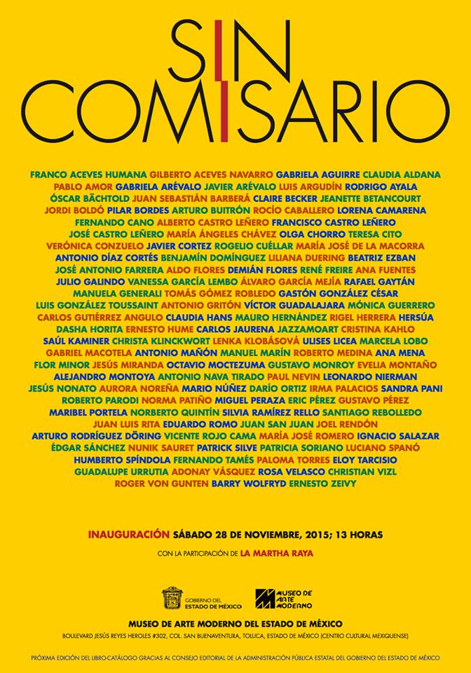 culturaenbici's tweet photo. Próximamente #SinComisario exposición colectiva que reunirá a mas de 100 artistas. inauguración el 28/Nov. #NoFaltes https://t.co/kVAurjJphc