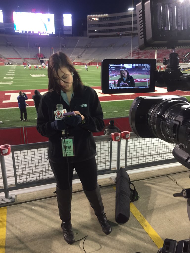 BKnewsline9's tweet photo. .@AMeyerWAOW: "Fans are excited for football!" https://t.co/yVGzR7aKp2