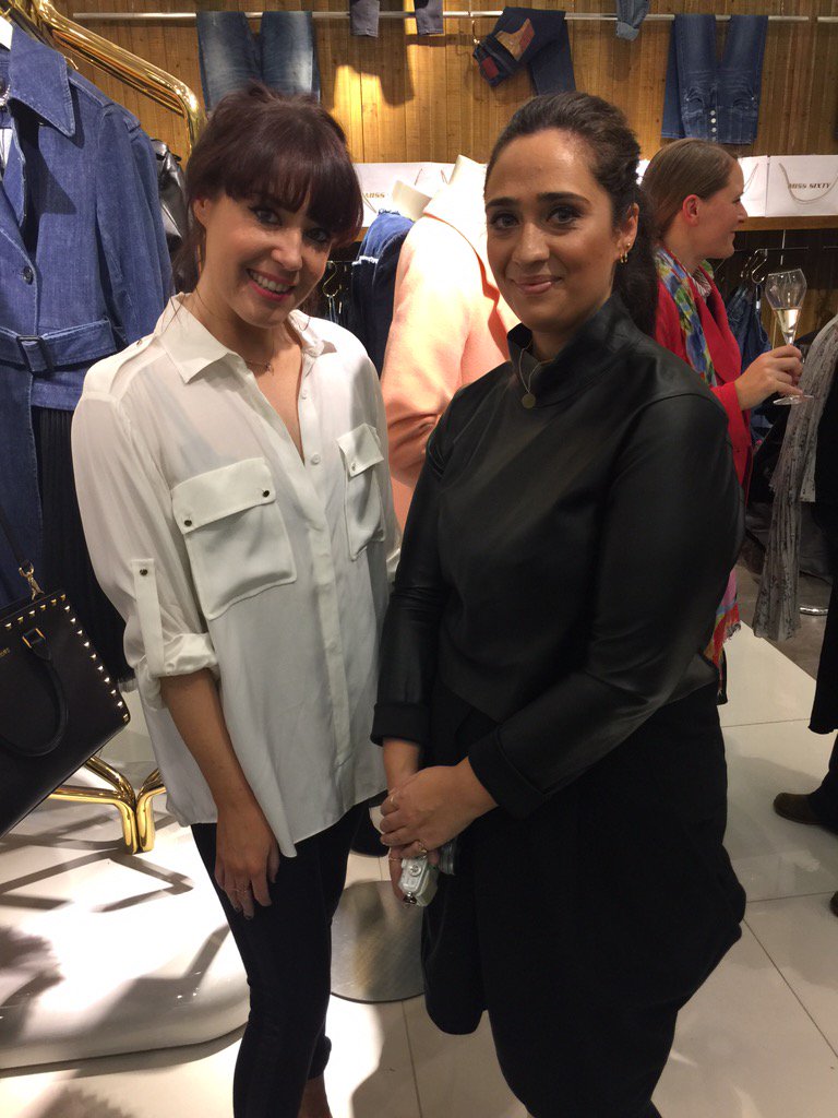 Got to hang out with the gorgeous @lorna_luxe tonight ... #blogger #trend #denim <a href="/MissSixtyStyle/">Miss Sixty</a> <a href="/marieclaireuk/">Marie Claire</a>