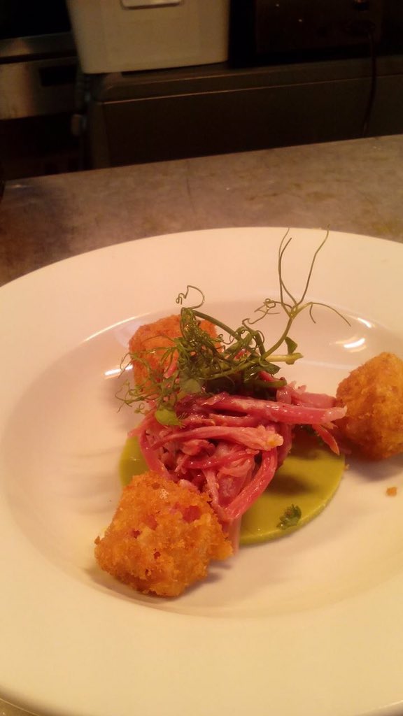 TheOldRedLion's tweet photo. More reasons to book a table at
@bow_orion restaurant this Saturday for the launch. Fresh scollops and pork hock https://t.co/SnAlG5SEbY