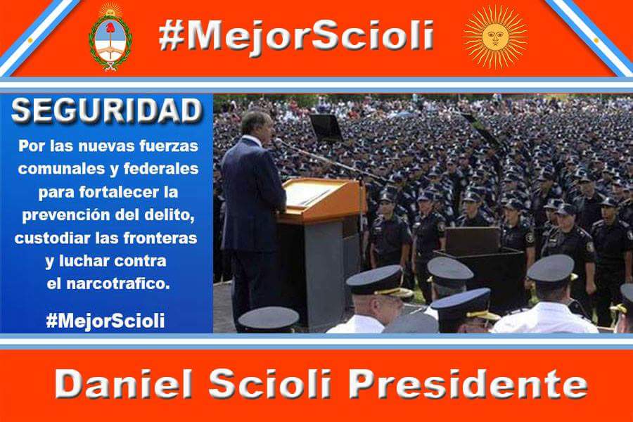 GanaScioli's tweet photo. Por más seguridad #MejorScioli https://t.co/fI4HX6Qb9W