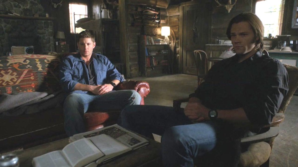 LindaShotterFam's tweet photo. #Supernatural 
#AdventuresInBabysitting 
Dean looks so lost :( 
#RIPBobbySinger https://t.co/kUQGv9udxU