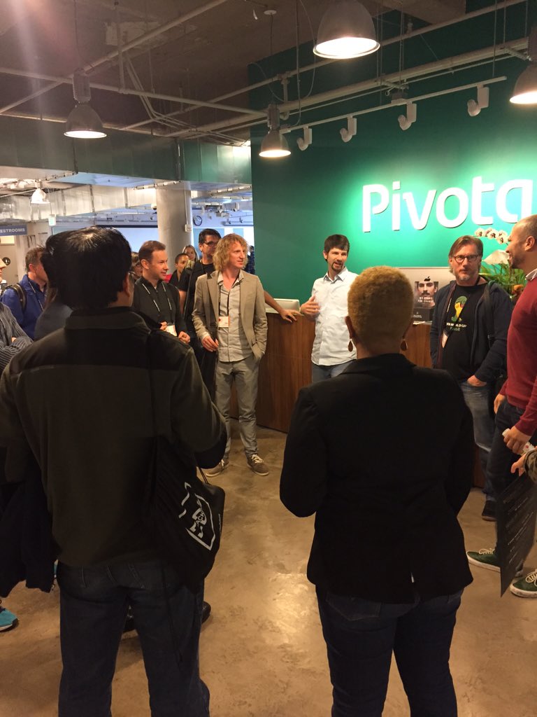 vmwaretanzulabs's tweet image. #leanstartup conference attendees tour #pivotallabs. Thanks for joining us! Have questions?