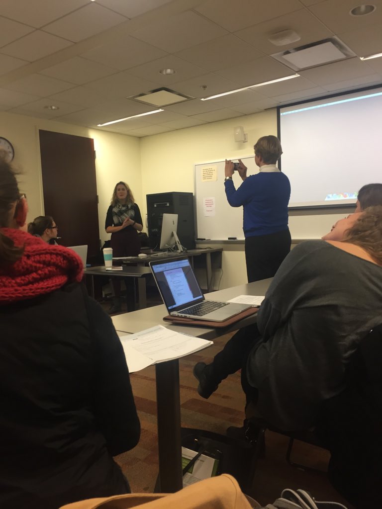 writingnumbers's tweet photo. Got a shot of @leehoodloyola during our #tekj class.  Thanks to Abby for helping to our research! https://t.co/2dZVmEBHCe