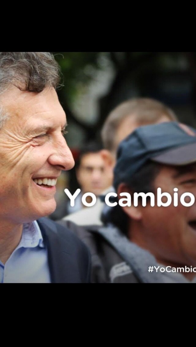 #yocambio #MacriPrecidente