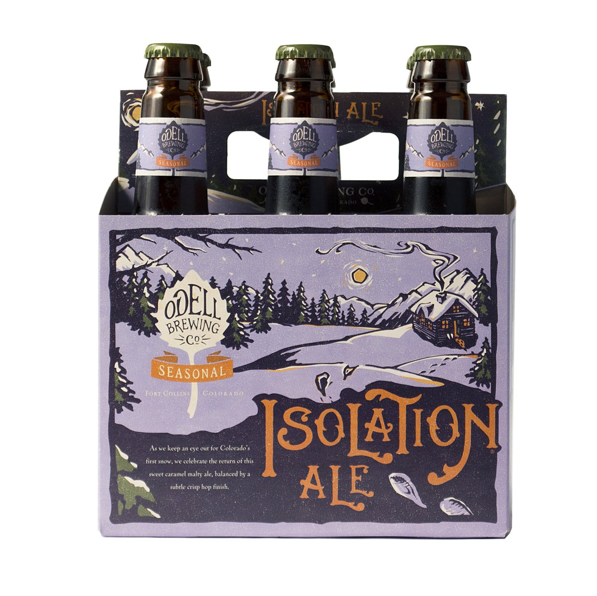 OdellBrewing's tweet photo. Saw a little yesterday...who's ready for snow?! Either way, we have the beer for you. Grab some #IsolationAle! https://t.co/wQVDJ8Hipx