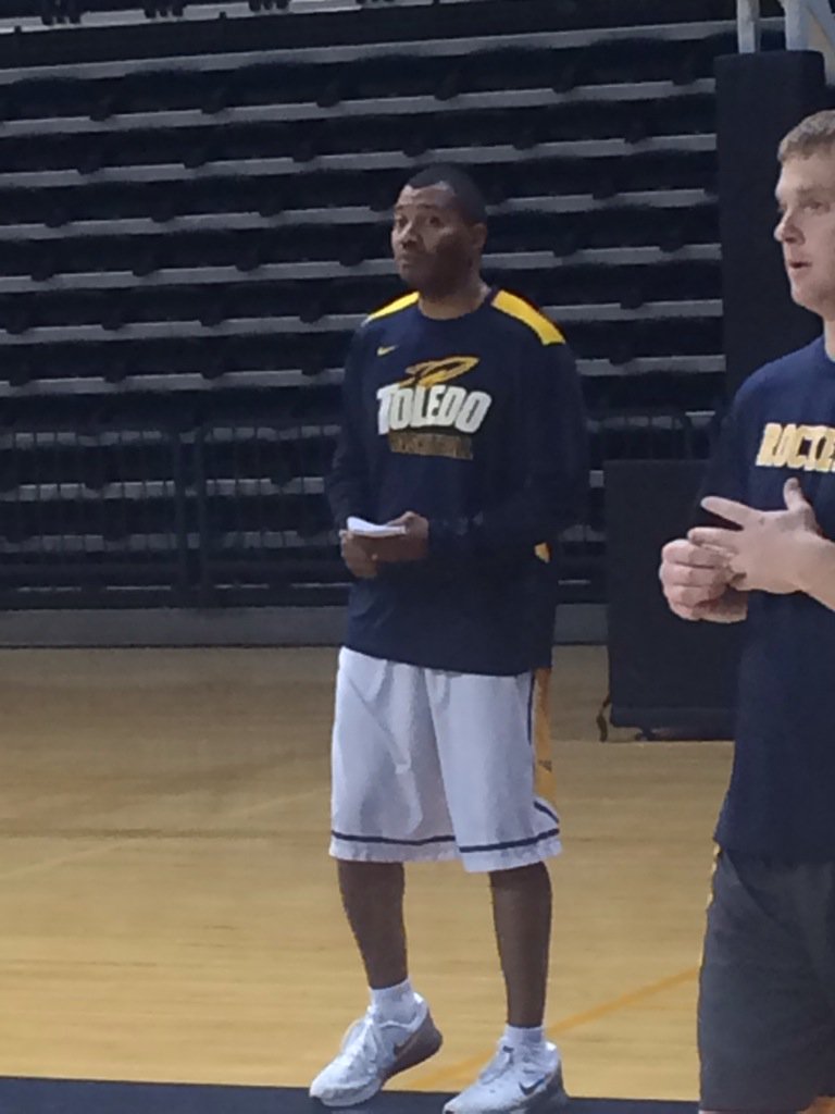 Coach Dials and I last practice!