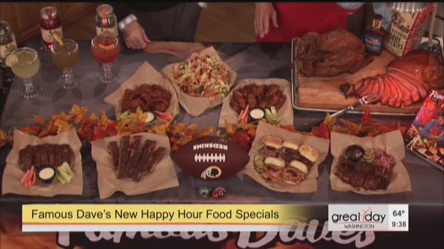 greatdaywash's tweet photo. You won't be disappointed with these new happy hour deals at @FamousDavesMD ! We weren't... https://t.co/8GNQZ5IWIV https://t.co/42FFEwx9yH