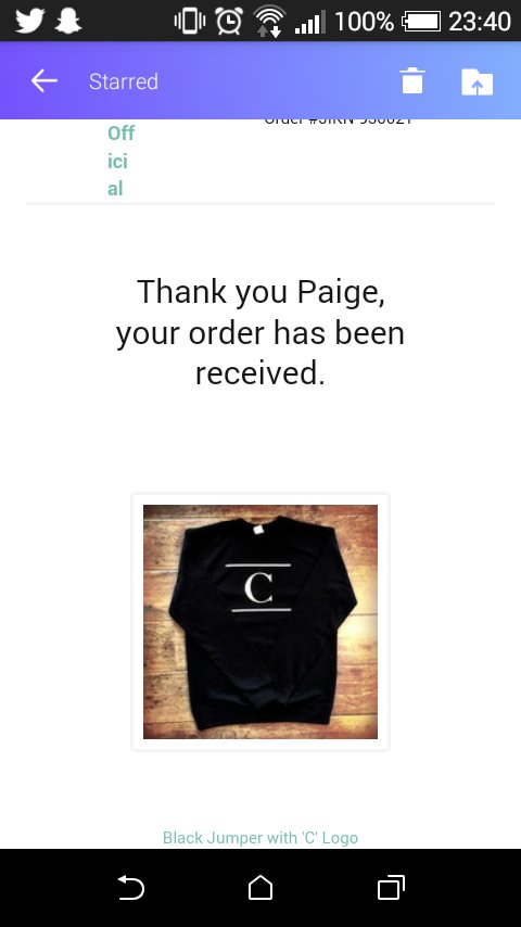 paigetalmey's tweet photo. @ConceptOfficial I ordered this and already have the baseball tee 😊 #ConceptMerch x https://t.co/P7KbZX9QwL